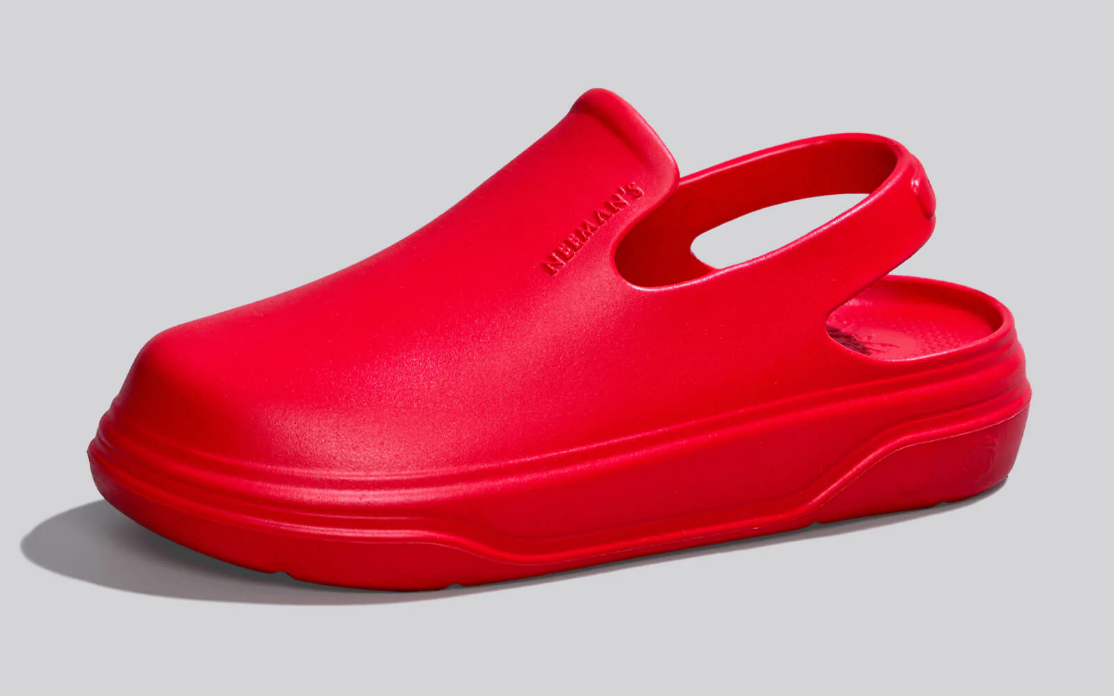 Cushers Clogs For Women : Red - Image 4