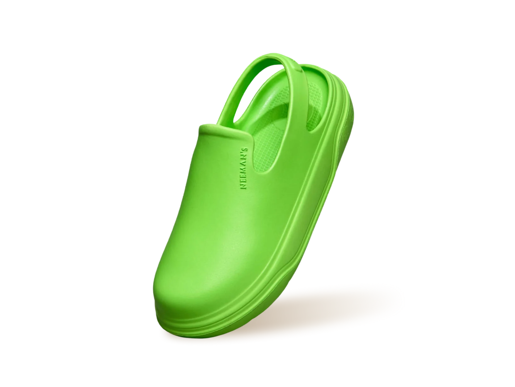 Cushers Clogs For Men : Neon Green - Image 10