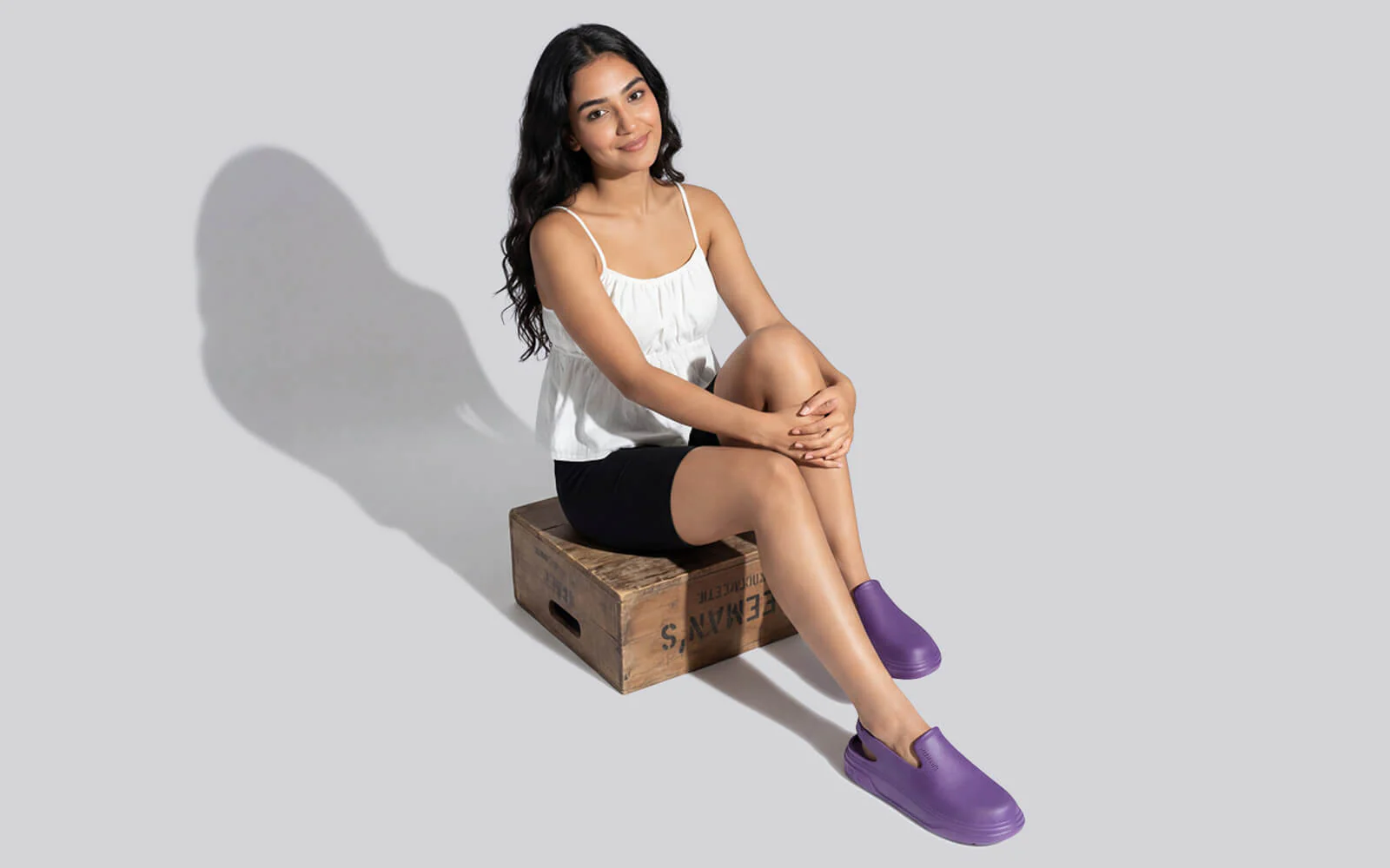 Cushers Clogs For Women : Pansy Purple - Image 6
