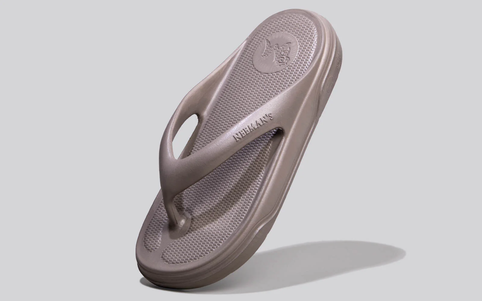 Cushers Flips For Men : Goat Grey