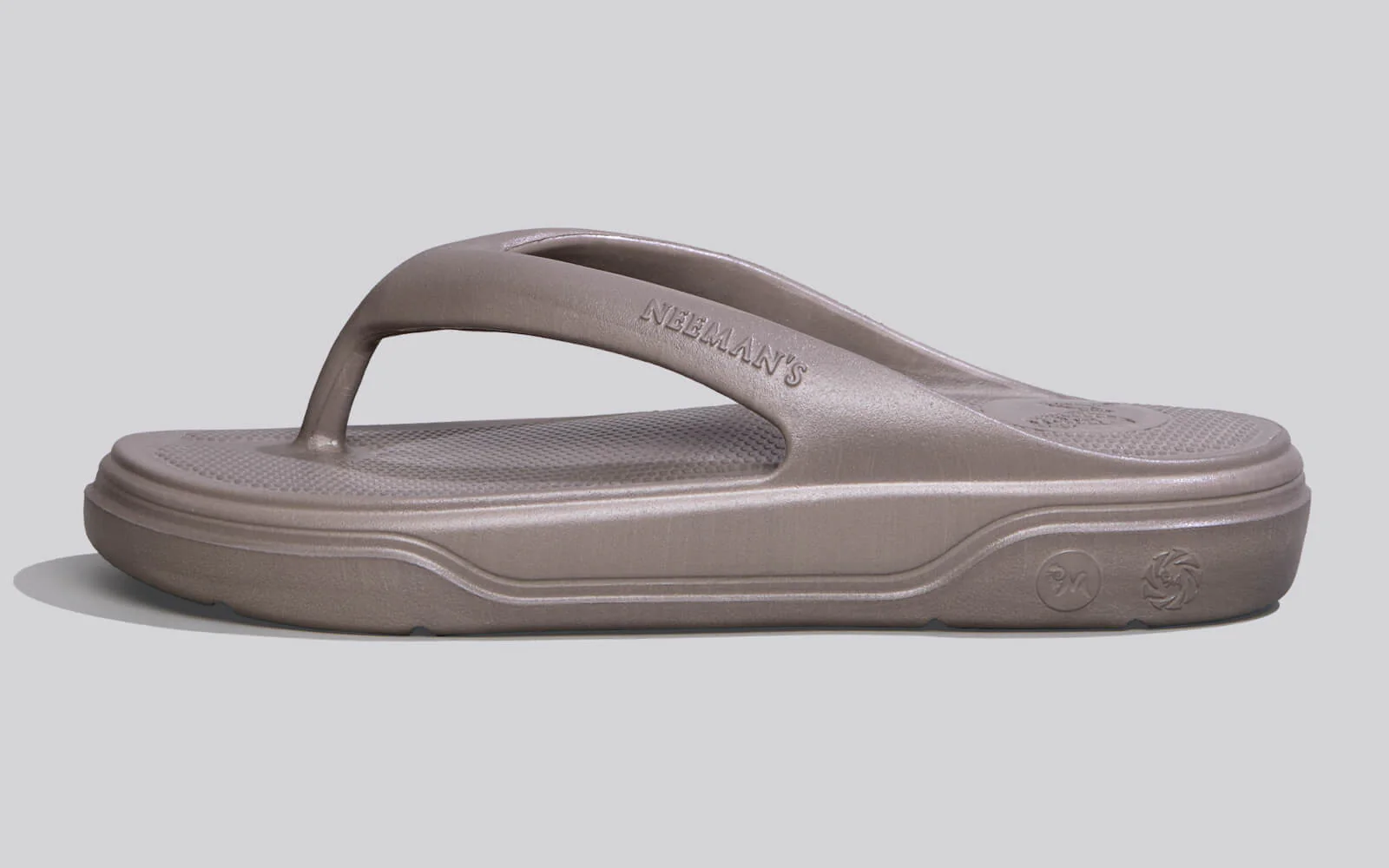 Cushers Flips For Men : Goat Grey - Image 3
