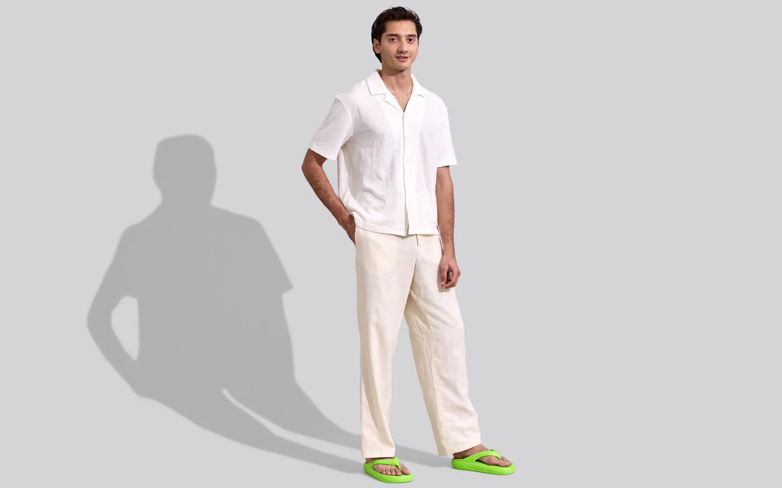 Cushers Flips For Men : Neon Green - Image 7