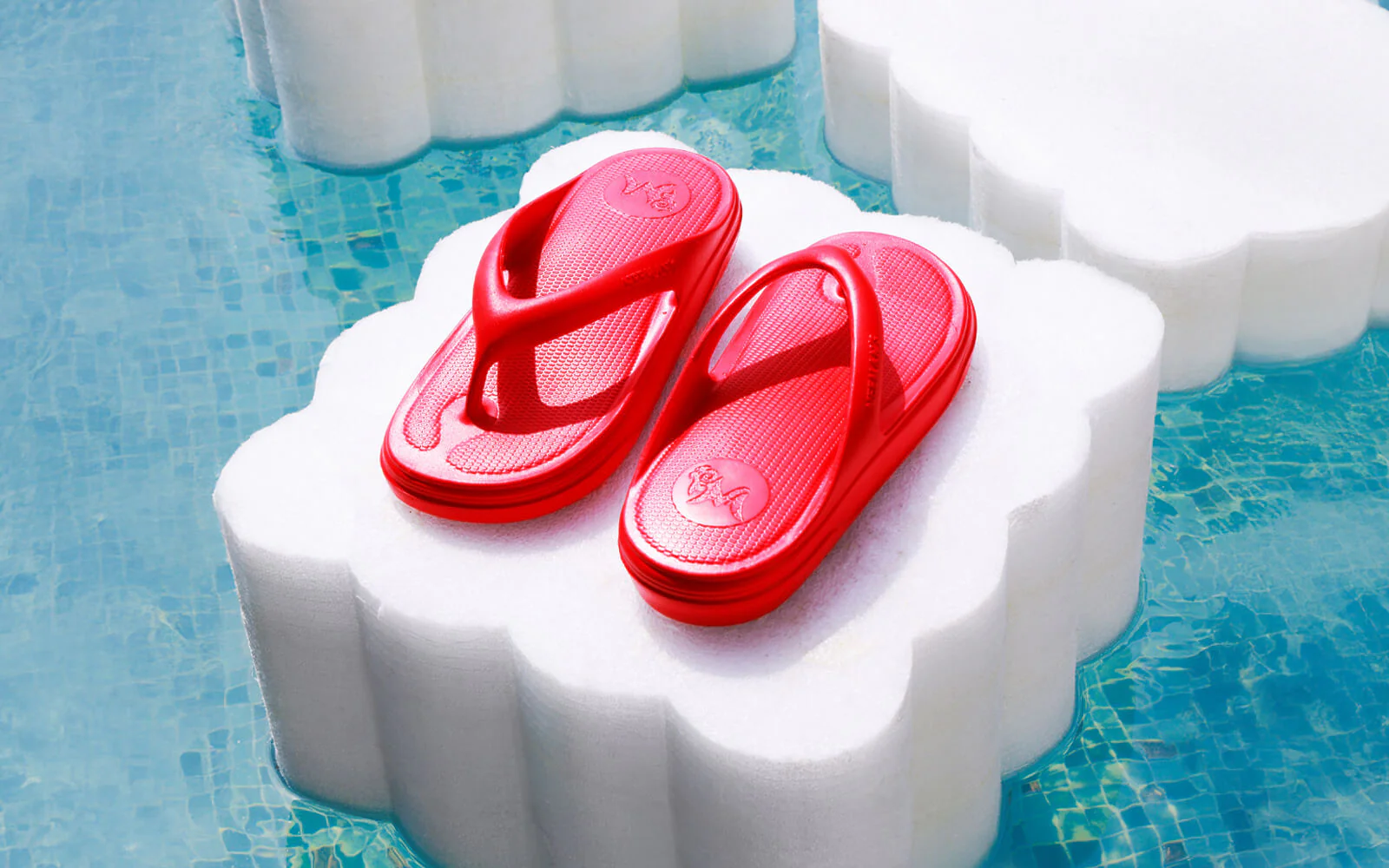 Cushers Flips For Men : Red - Image 9