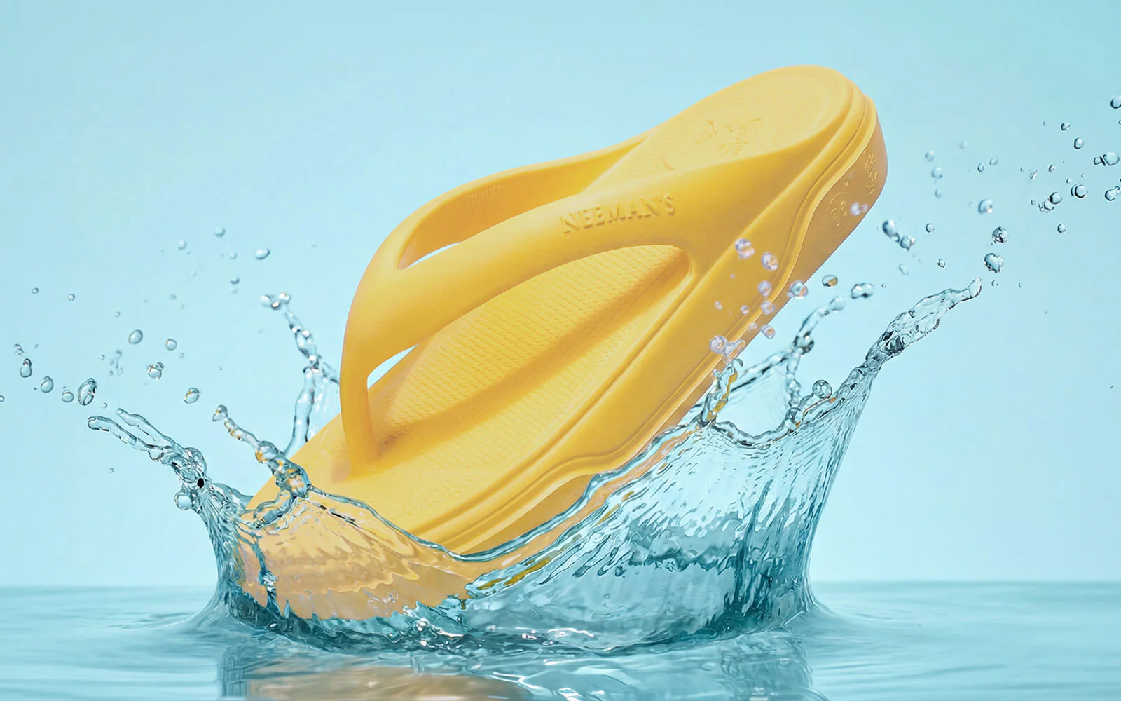 Cushers Flips For Men : Yellow - Image 2