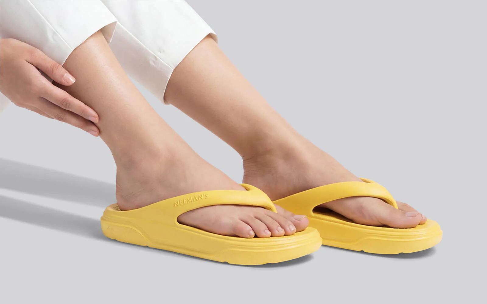 Cushers Flips For Women : Yellow - Image 7
