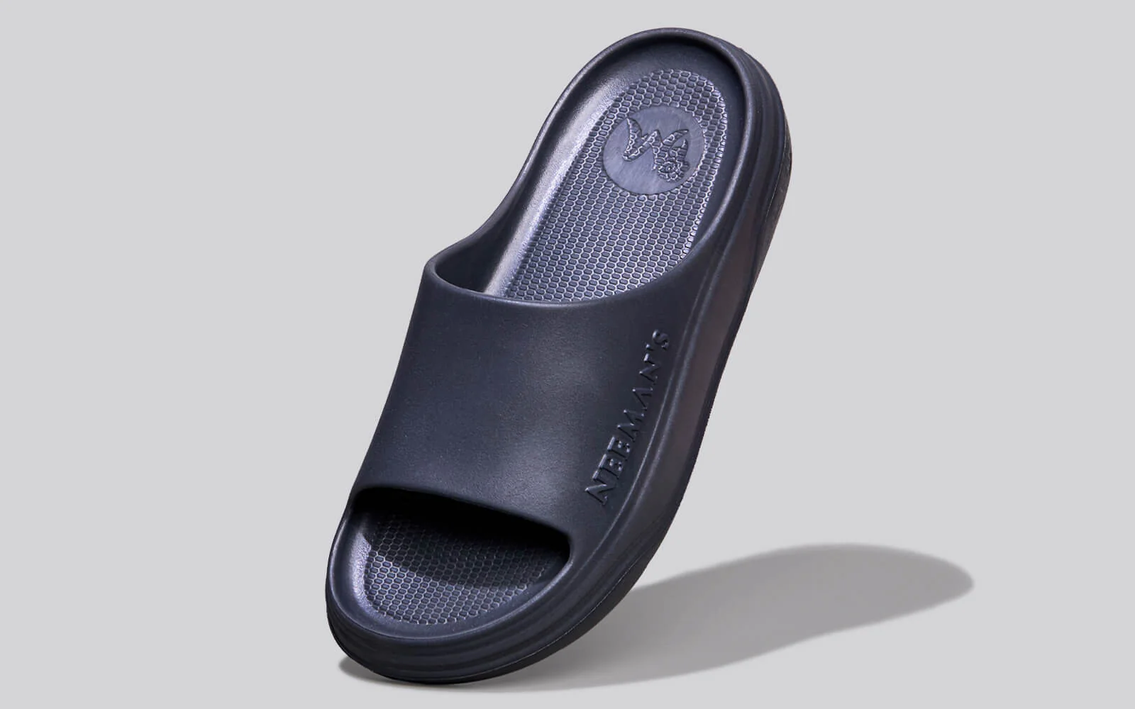 Cushers Slides For Men : Dark Grey - Image 2