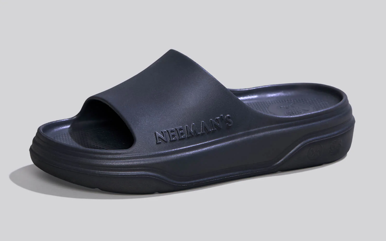Cushers Slides For Men : Dark Grey - Image 3