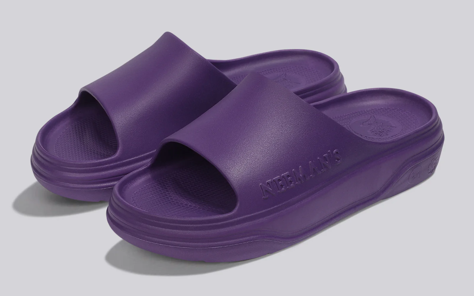 Cushers Slides For Men : Pansy Purple - Image 10