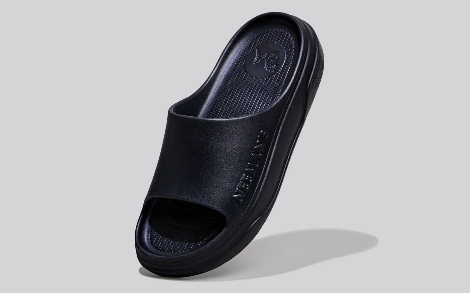 Cushers Slides For Women : Black - Image 2