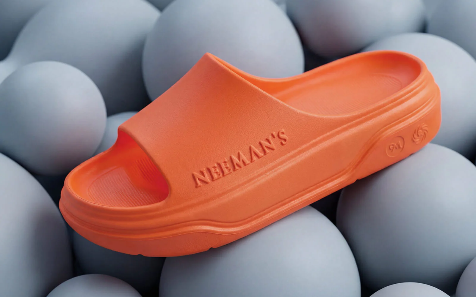 Cushers Slides For Men : Firecracker - Image 2
