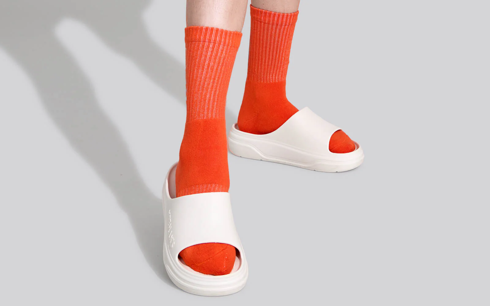 Cushers Slides For Women : Ivory White - Image 7