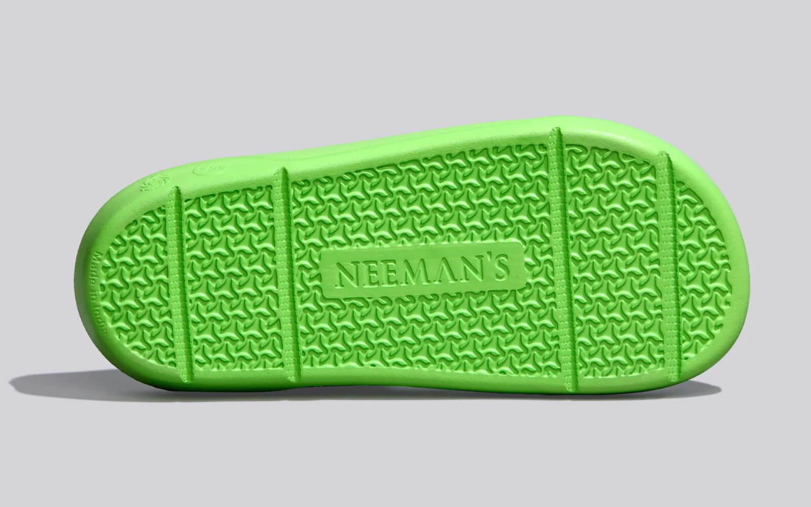 Cushers Slides For Women : Neon Green - Image 5