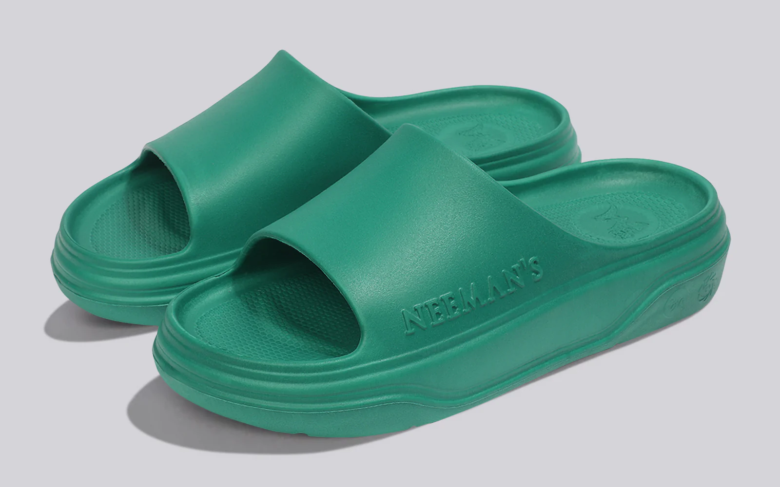 Cushers Slides For Men : Pepper Green - Image 10