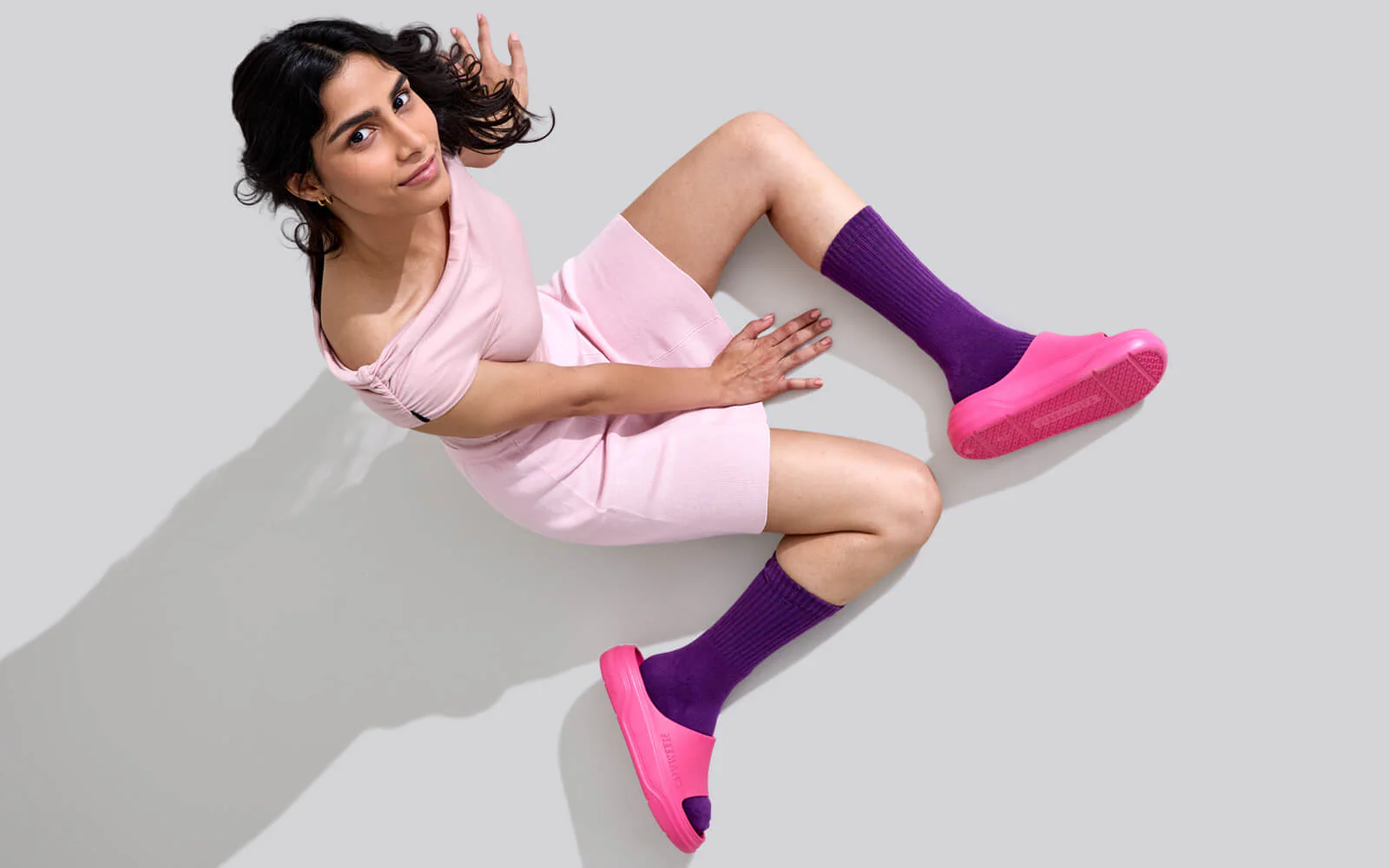Cushers Slides For Women : Pink - Image 8