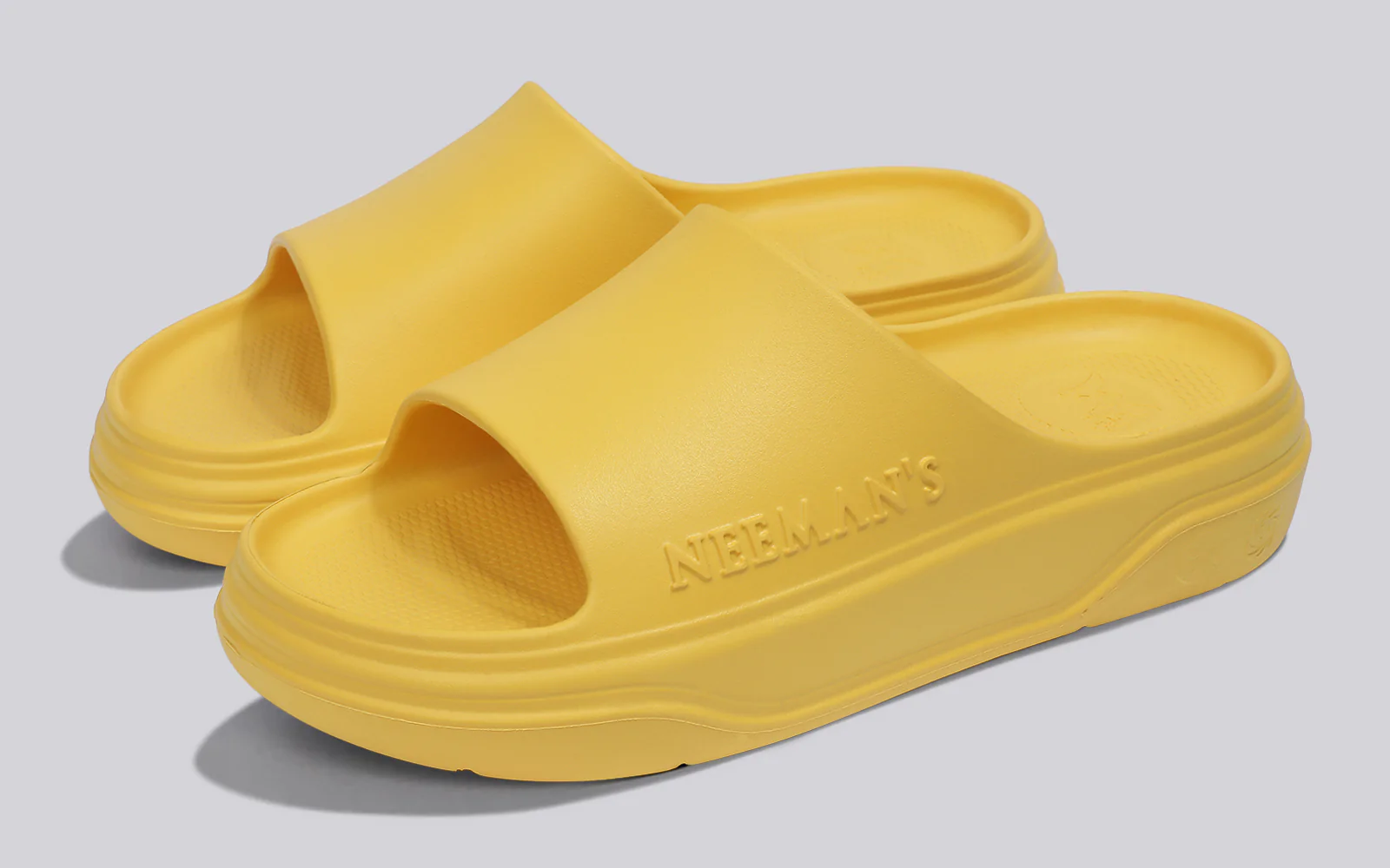 Cushers Slides For Men : Yellow - Image 10