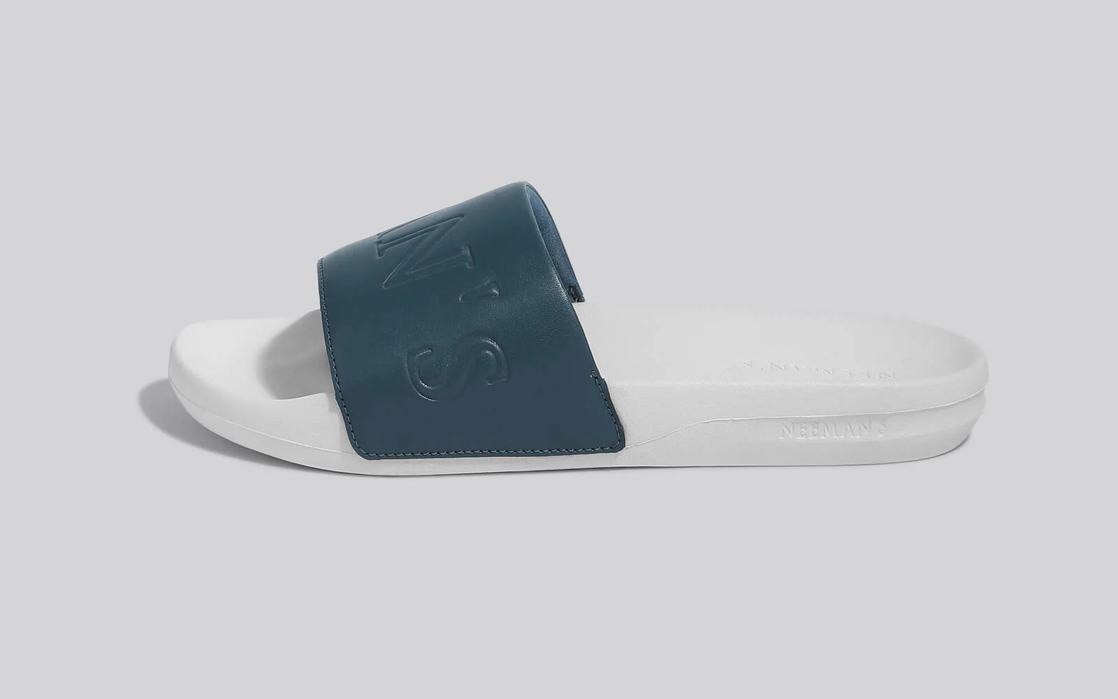 Cushy Slides : White-Blue - Image 3