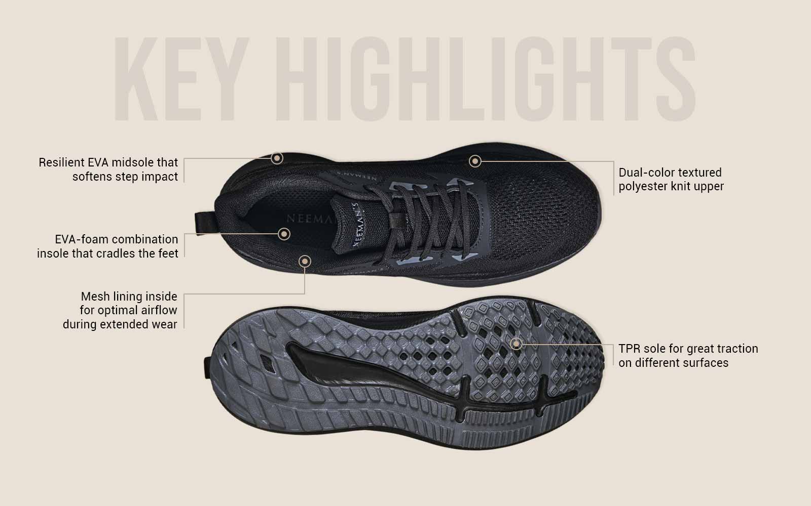Dashing Walkers : Black - Image 4