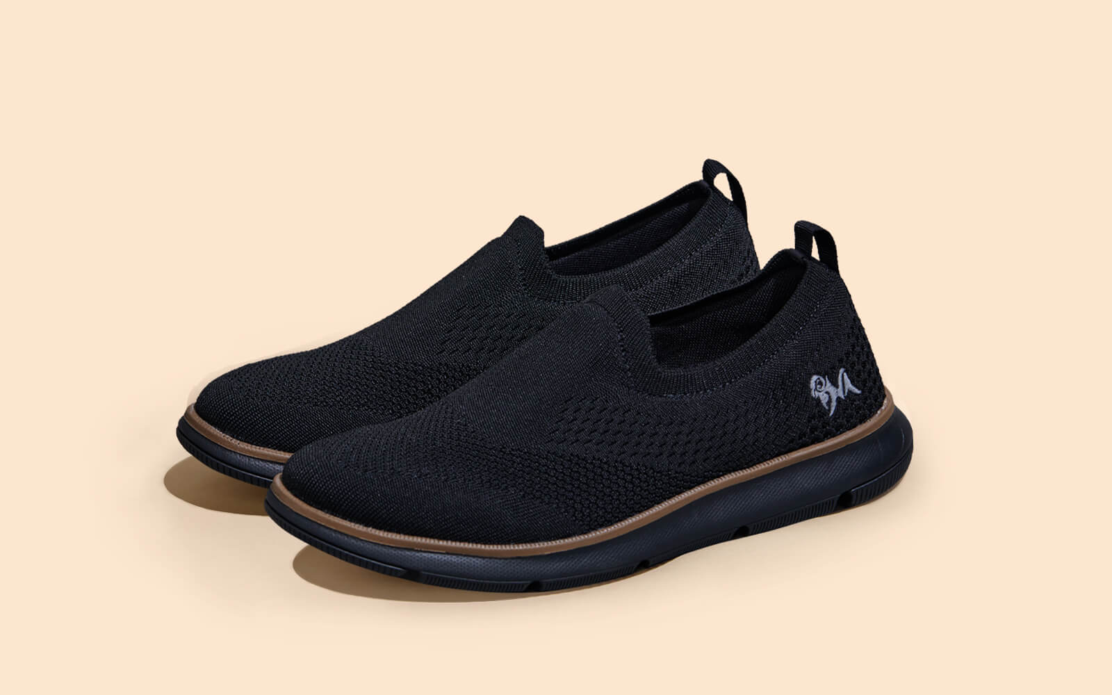 Dress Slip Ons : Black - Image 7