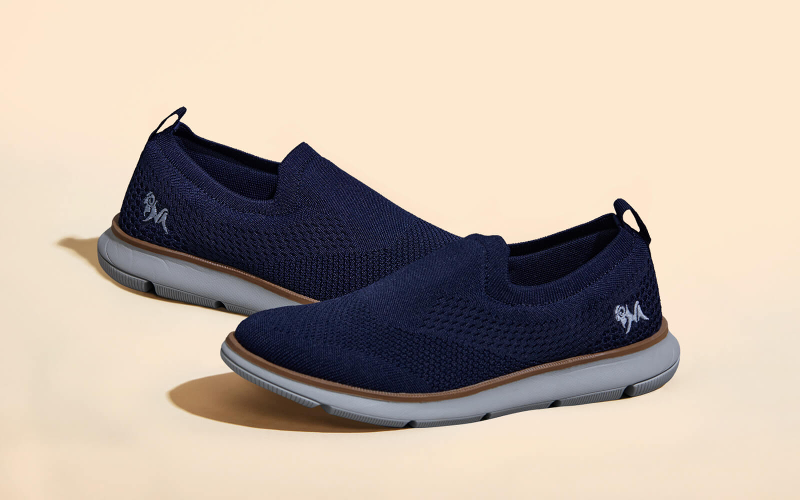 Dress Slip Ons : Blue - Image 5