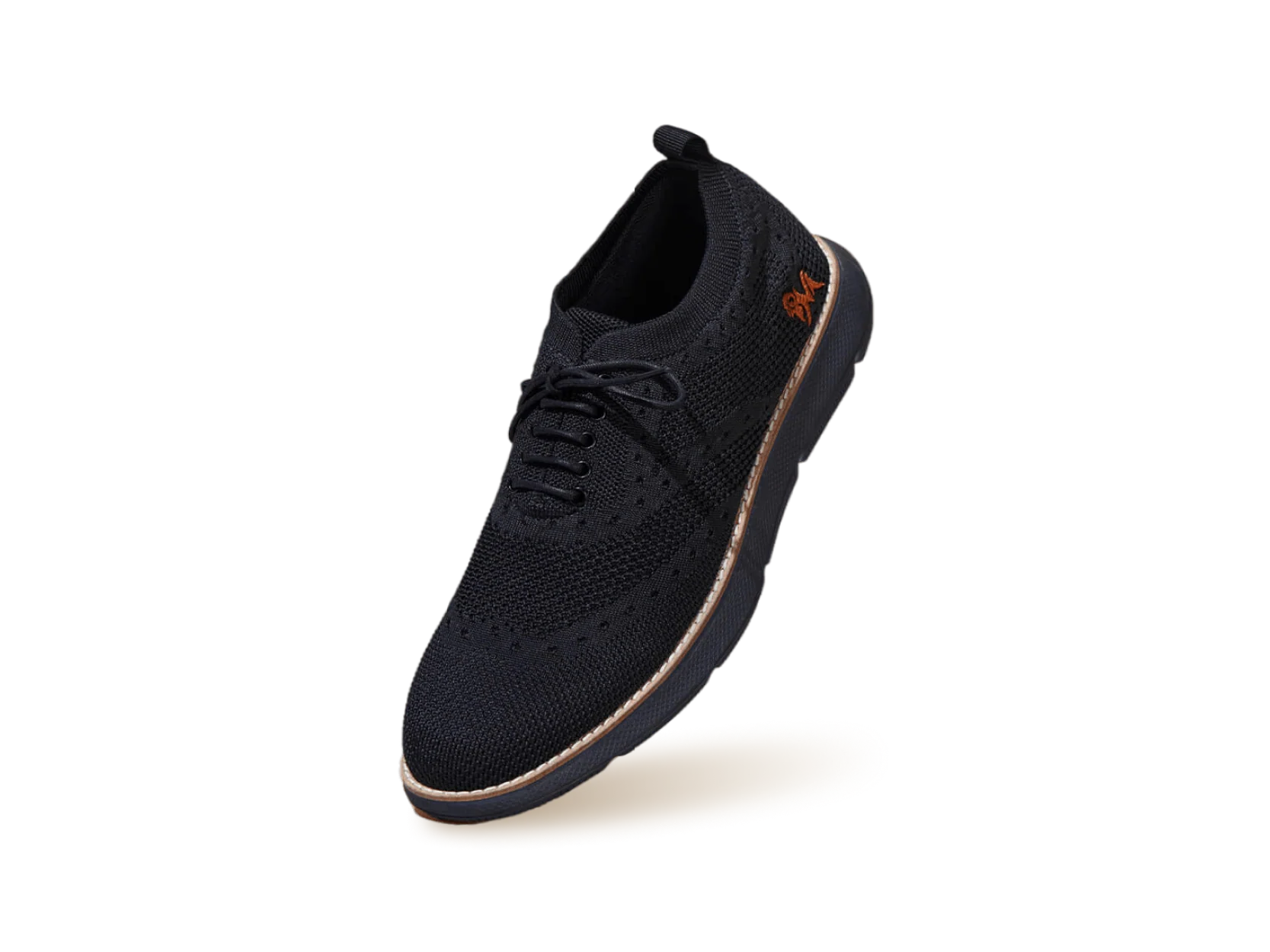 Dress Sneakers : Black - Image 10