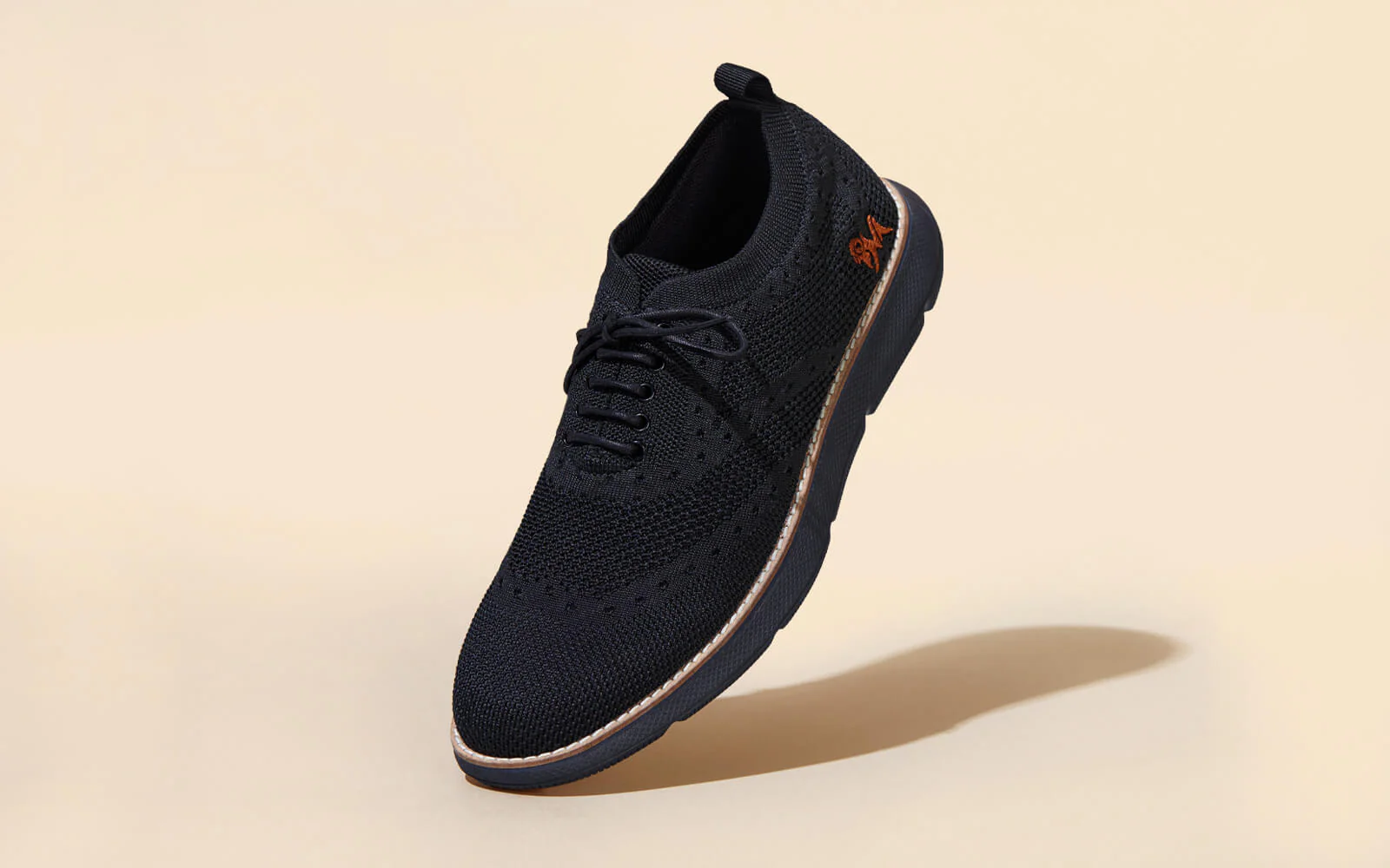 Dress Sneakers : Black - Image 3