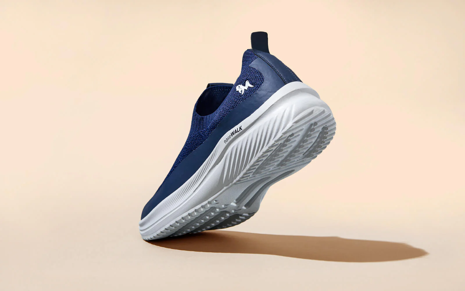 Ease Walk Slip Ons : Blue - Image 5