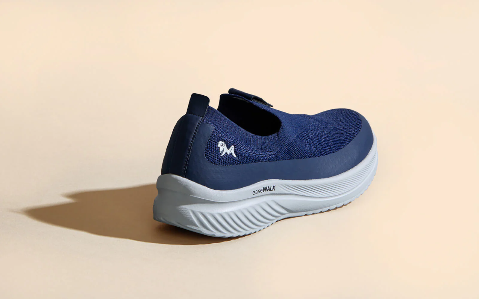 Ease Walk Slip Ons : Blue - Image 7