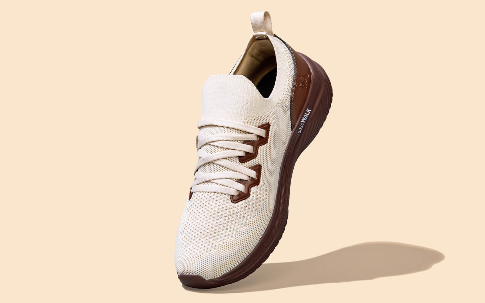 Ease Walk Snug : Ivory Brown - Image 2