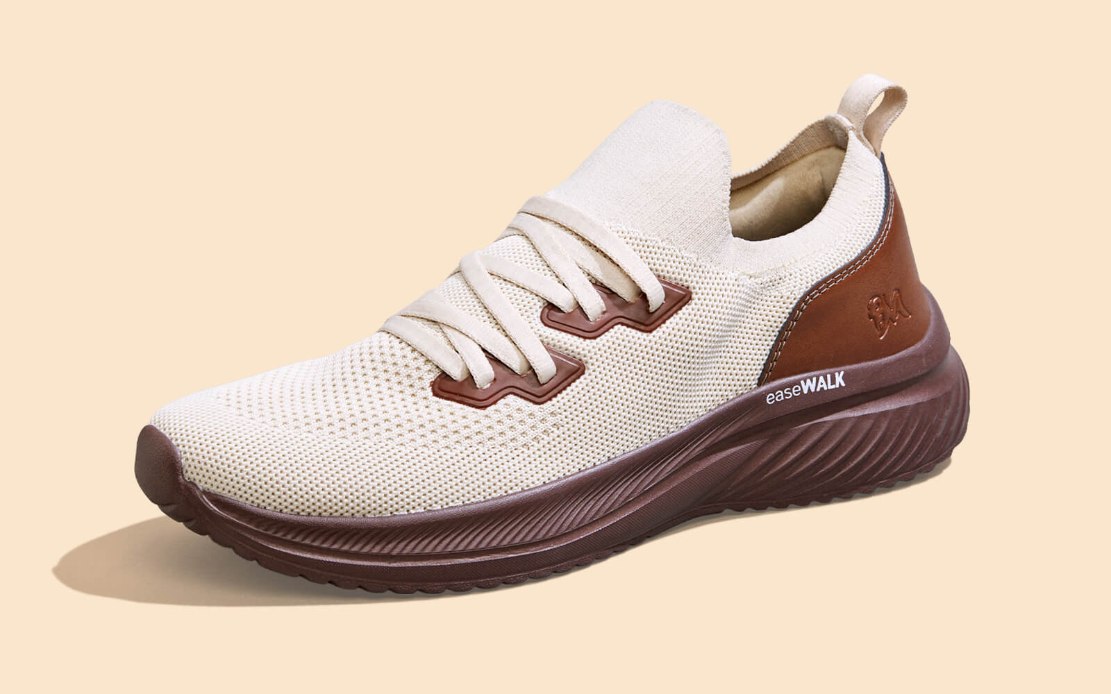 Ease Walk Snug : Ivory Brown - Image 5