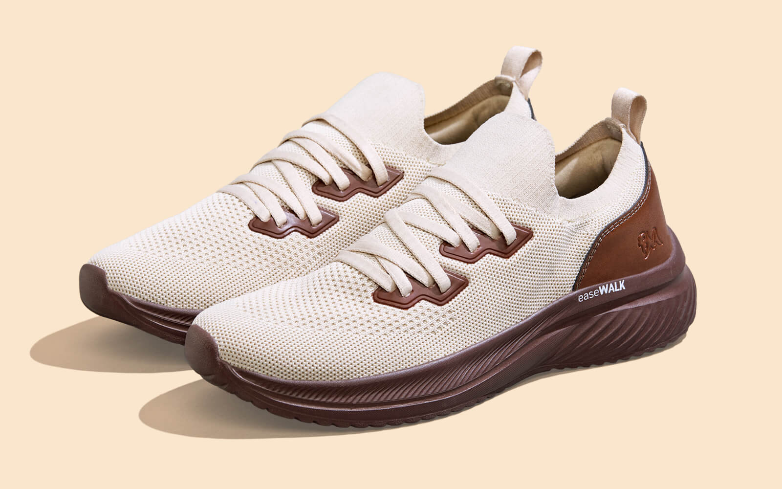 Ease Walk Snug : Ivory Brown - Image 7