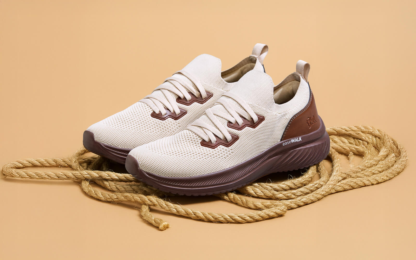 Ease Walk Snug : Ivory Brown - Image 8