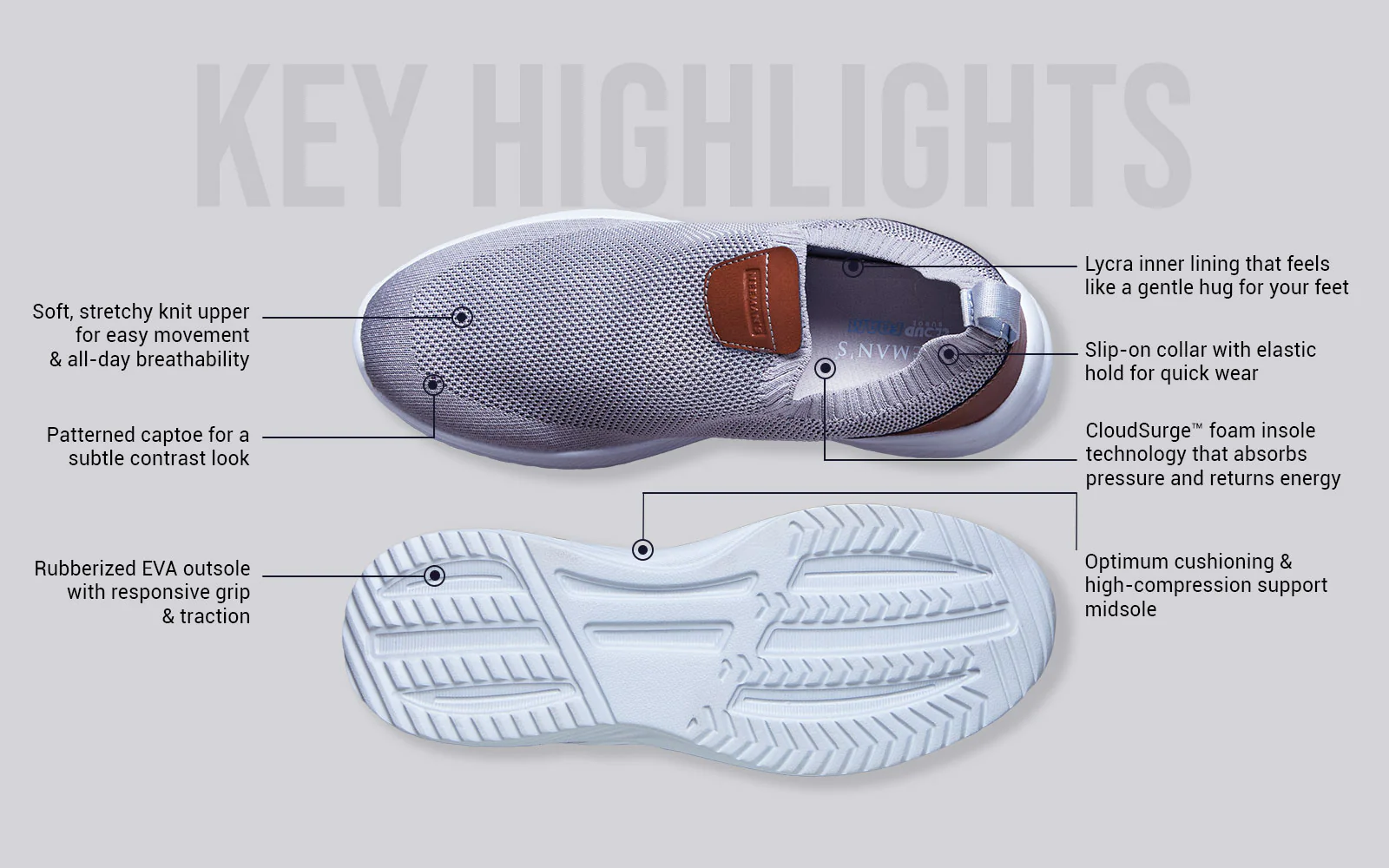 Ease Walk Neo : Grey - Image 3