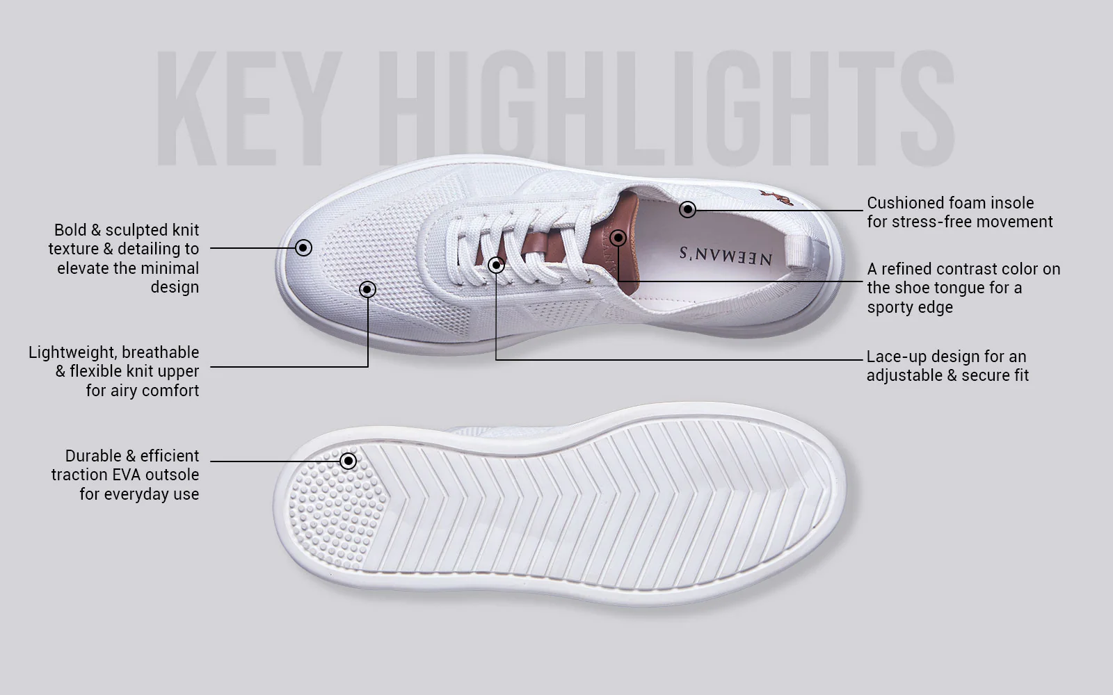 Elevate Low Top : White - Image 4