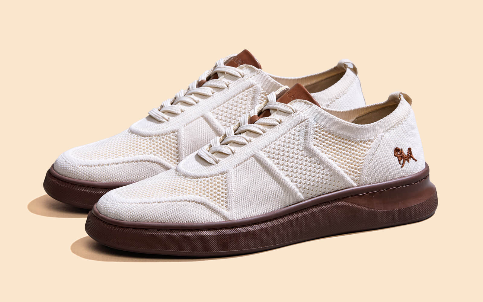 Elevate Low Top : Ivory Brown - Image 7