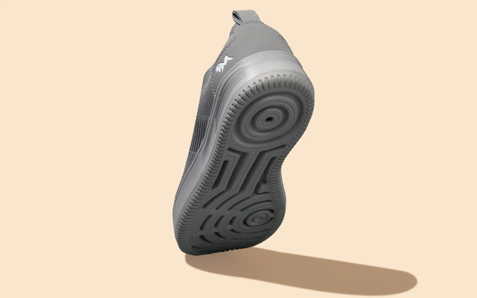 Embroidered Sneakers For Men : Grey - Image 3