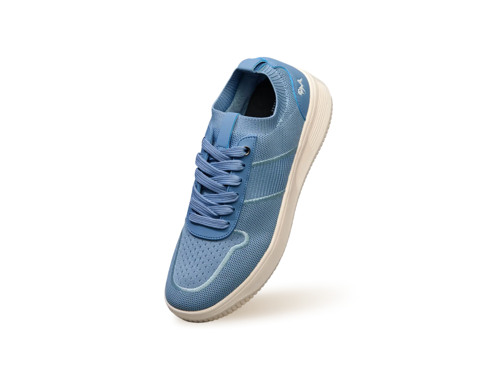 Embroidered Sneakers For Men : Blue - Image 9