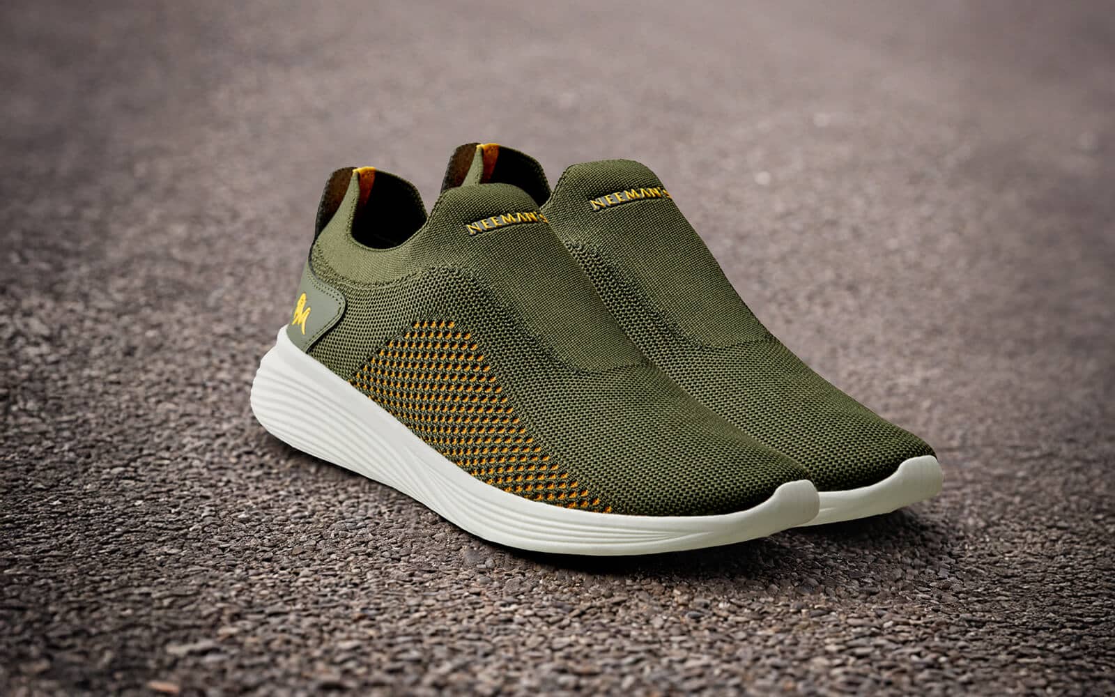 Everyday Basic Slip Ons : Citrus Olive - Image 3