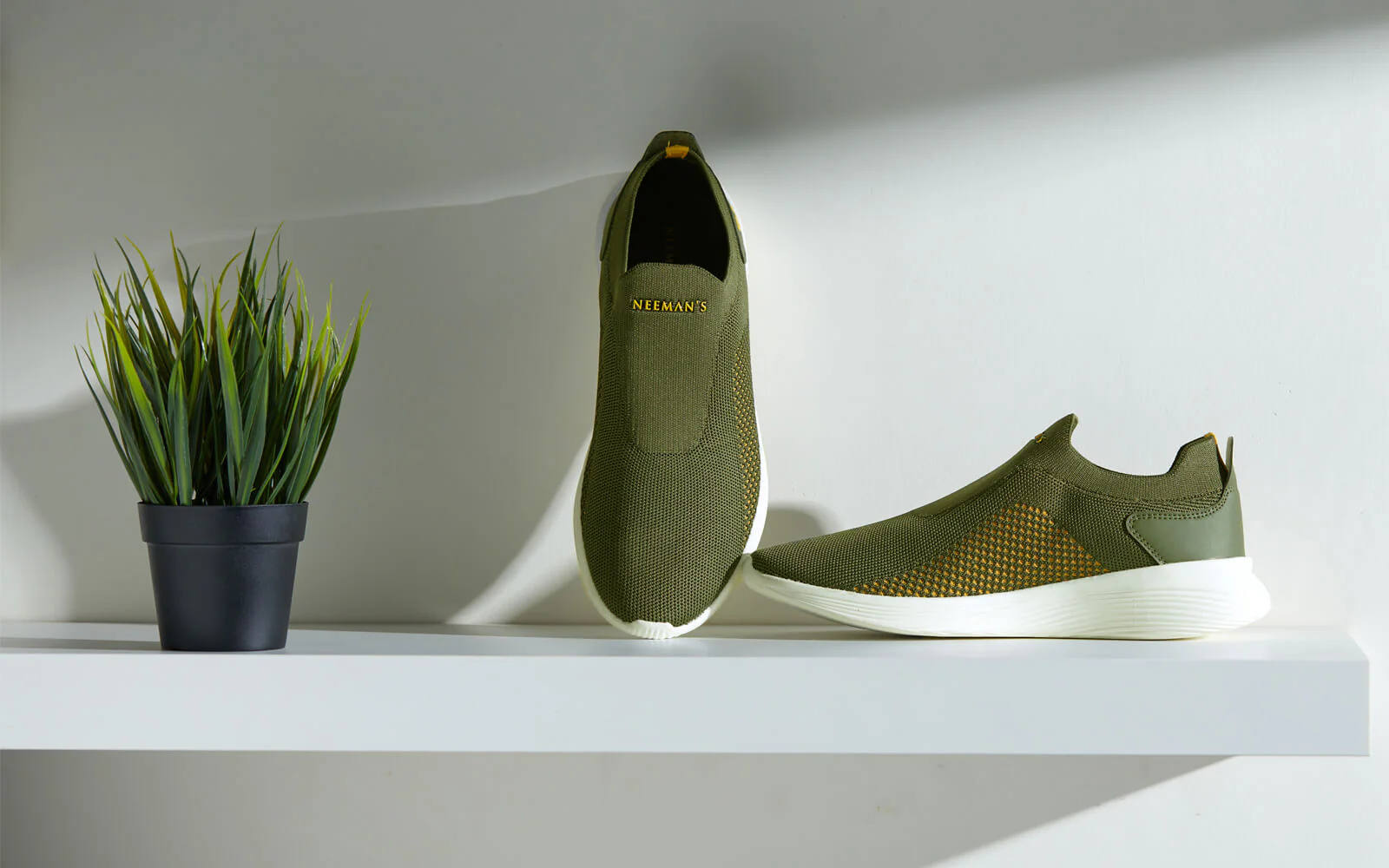 Everyday Basic Slip Ons : Citrus Olive - Image 8