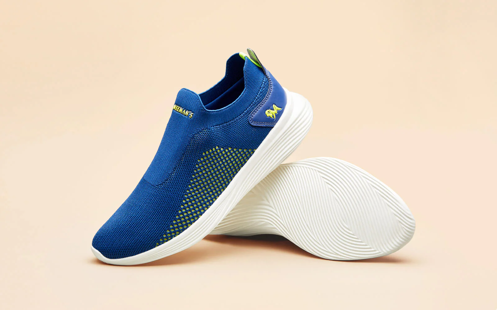 Everyday Basic Slip Ons : Neon Navy - Image 4
