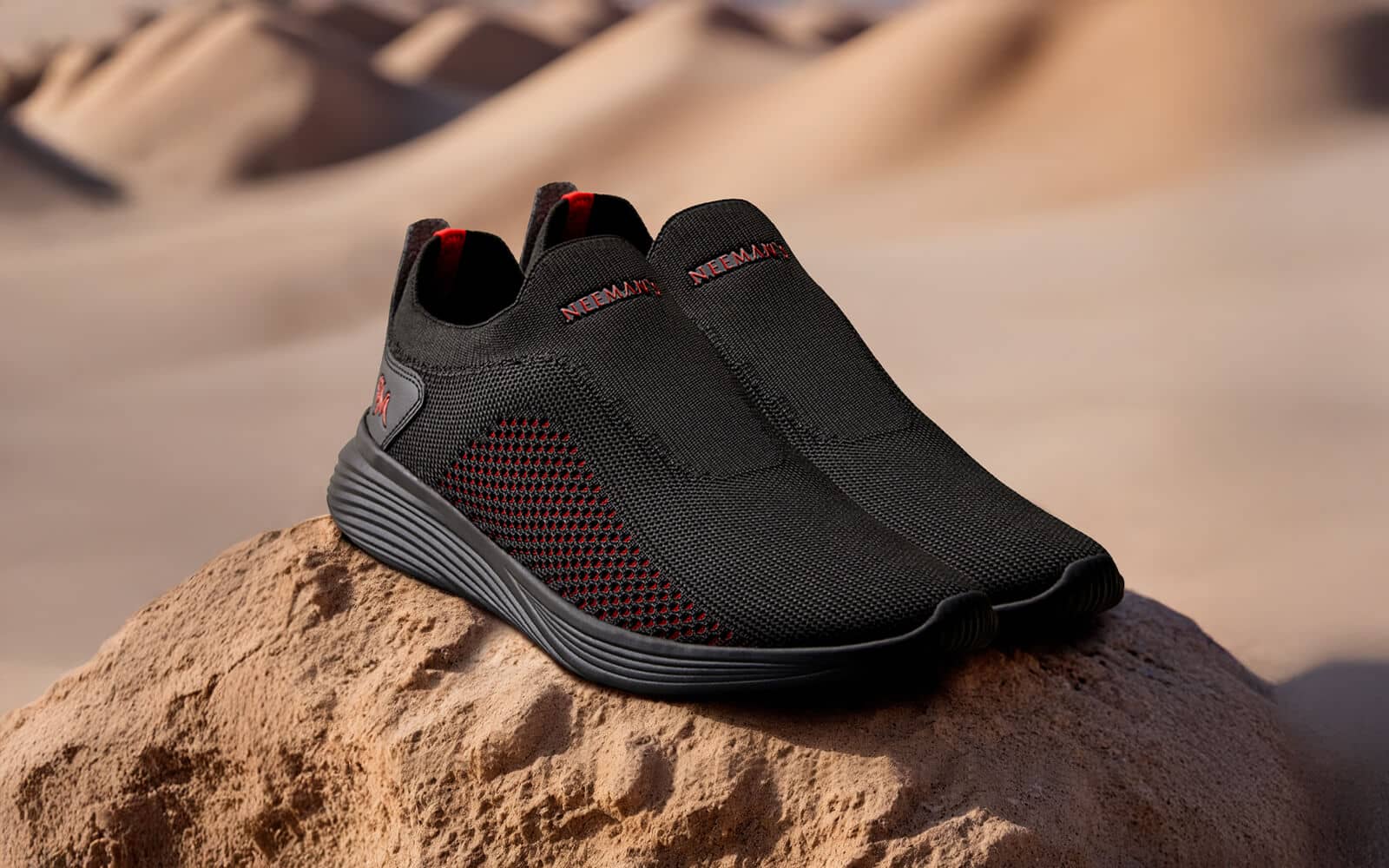 Everyday Basic Slip Ons : Striking Lava - Image 3