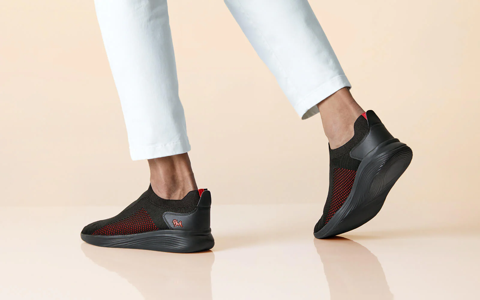 Everyday Basic Slip Ons : Striking Lava - Image 8