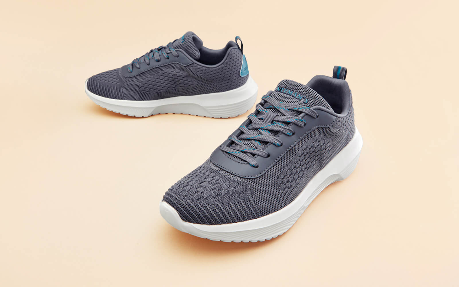Everyday Basic Sneakers : Pebble Grey - Image 3