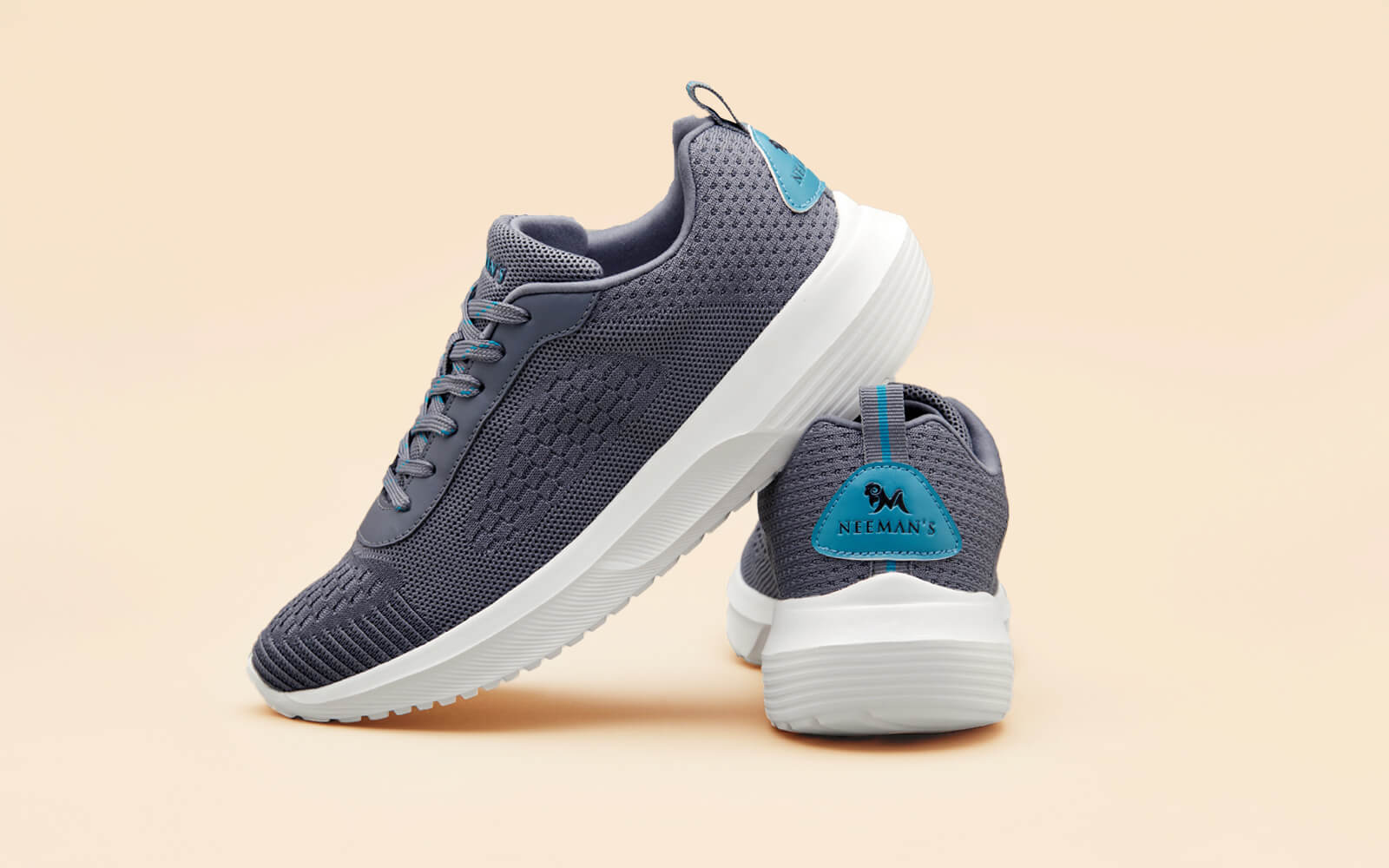 Everyday Basic Sneakers : Pebble Grey - Image 5