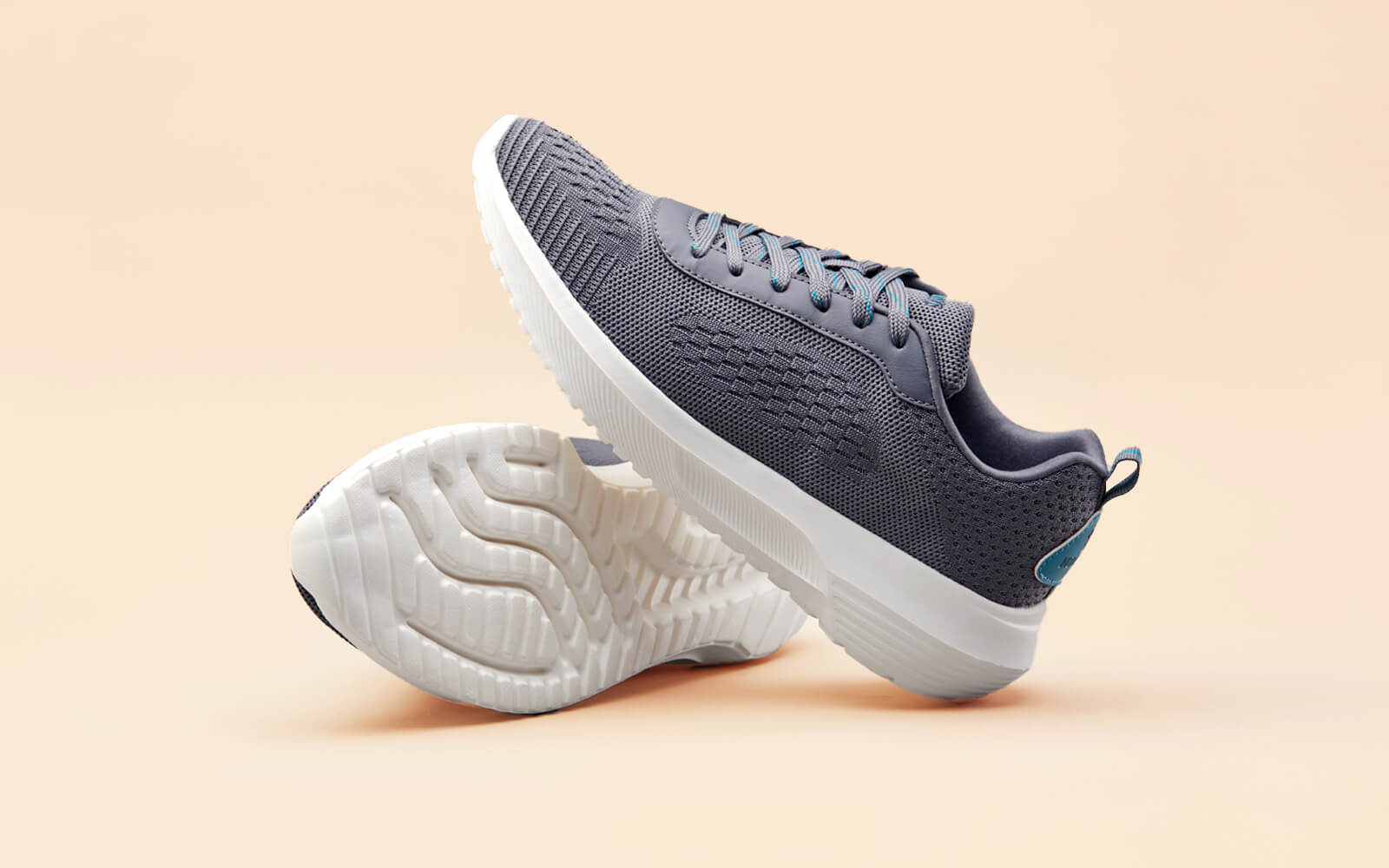 Everyday Basic Sneakers : Pebble Grey - Image 6