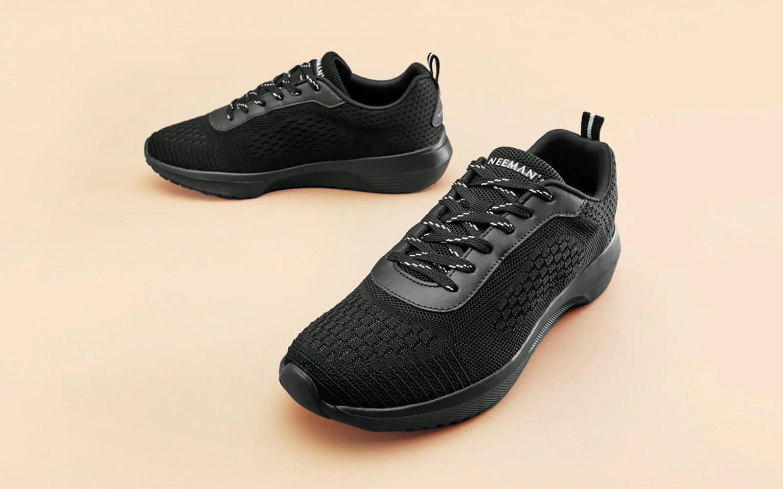 Everyday Basic Sneakers : Electric Black - Image 3