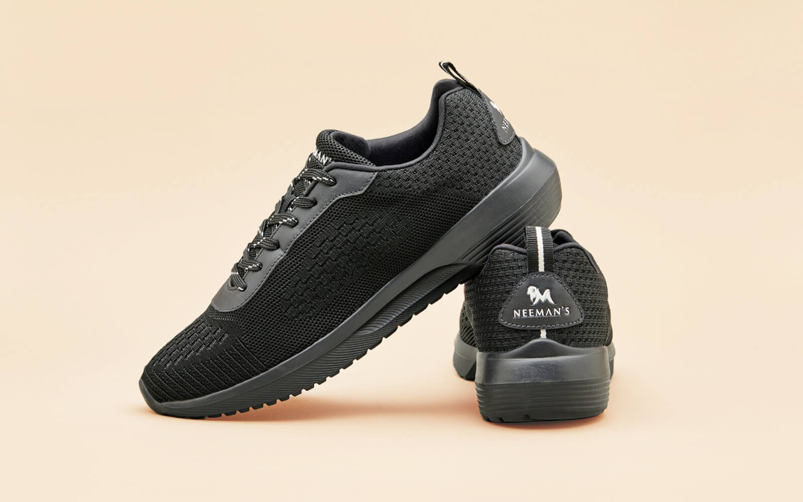 Everyday Basic Sneakers : Electric Black - Image 5