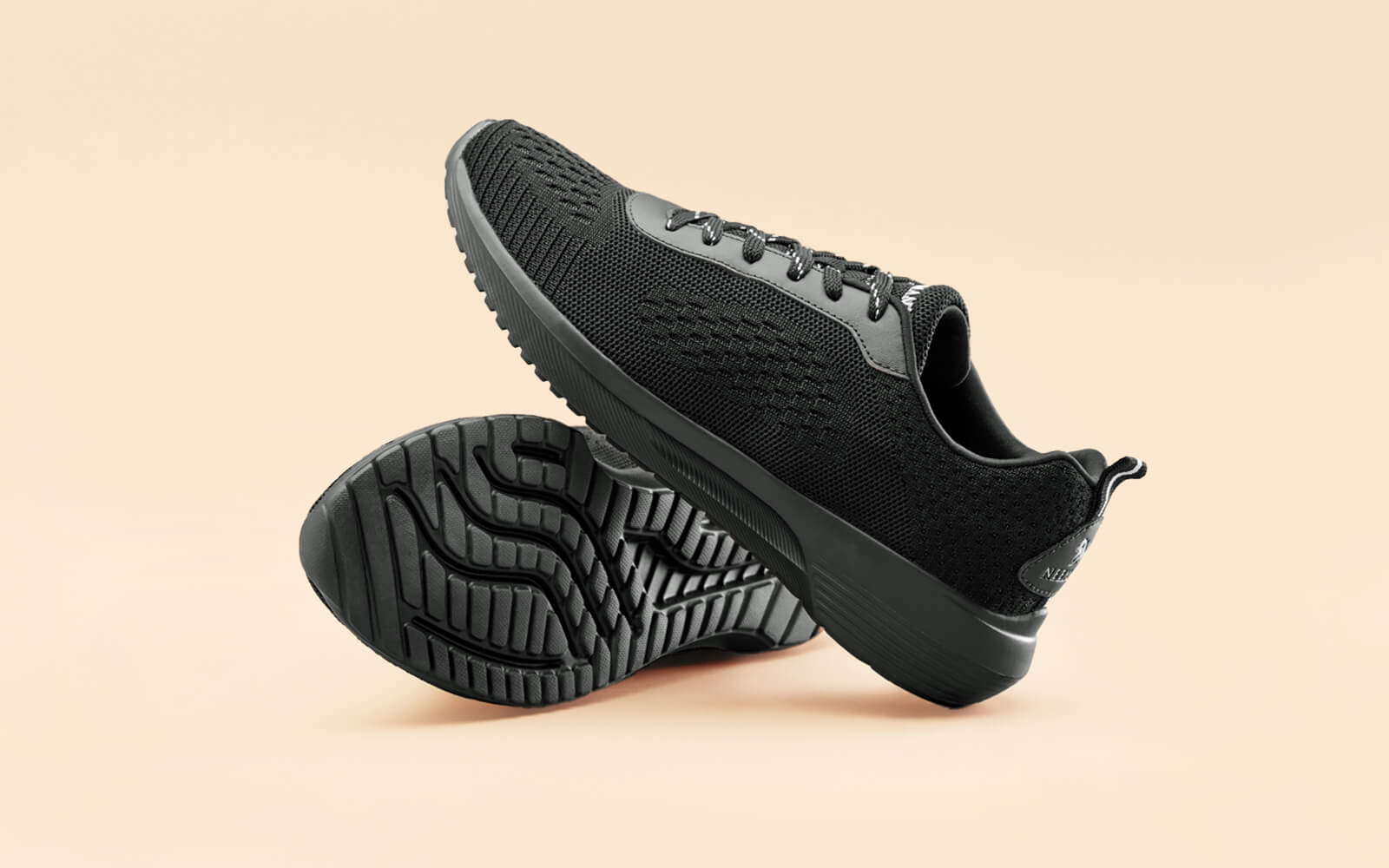 Everyday Basic Sneakers : Electric Black - Image 6