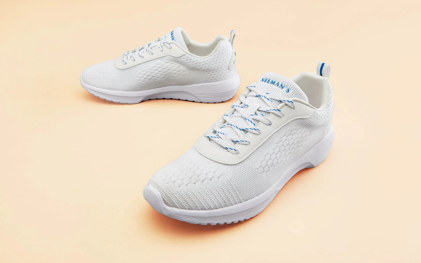 Everyday Basic Sneakers : Powder White - Image 3
