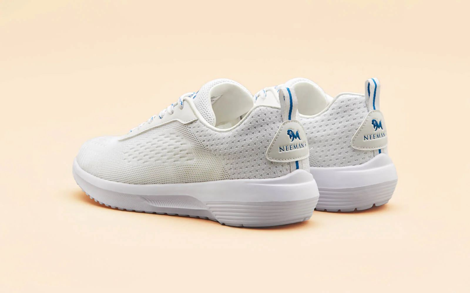 Everyday Basic Sneakers : Powder White - Image 4