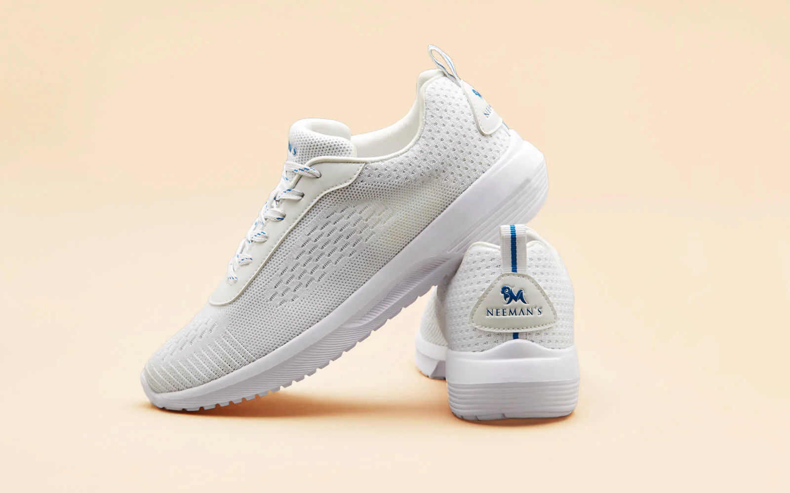 Everyday Basic Sneakers : Powder White - Image 5